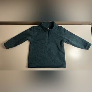 New Without Tags Carter's Blue Cozy Quarter-Zip Fleece